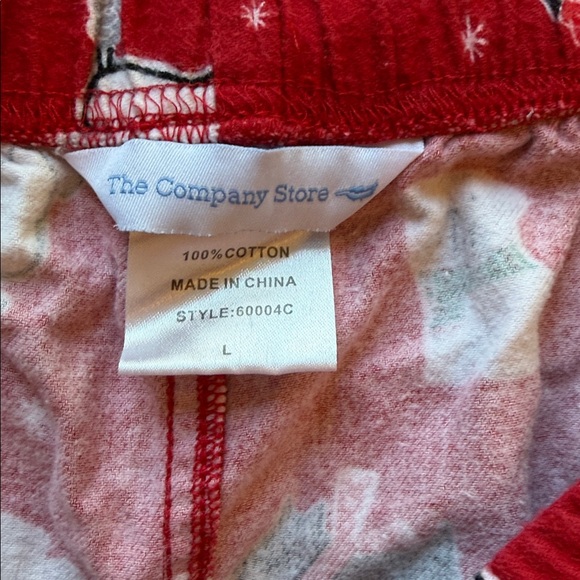 The Company Store Womens Red Dog Print Pajama Bottoms - Picture 2 of 4